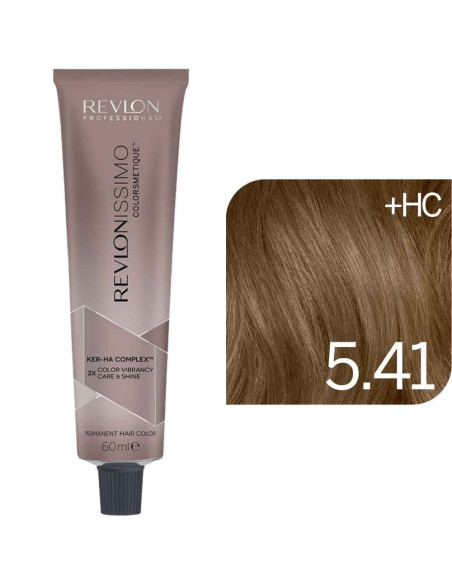 Revlonissimo Colorsmetique 5.41 castaño claro cobrizo ceniza 60 ml