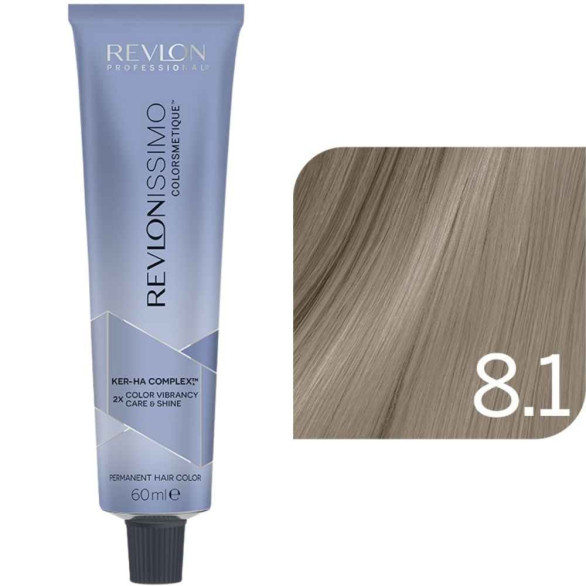 Revlonissimo Colorsmetique 8.1 rubio claro ceniza 60 ml