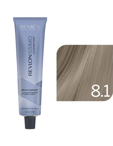 Revlonissimo Colorsmetique 8.1 rubio claro ceniza 60 ml