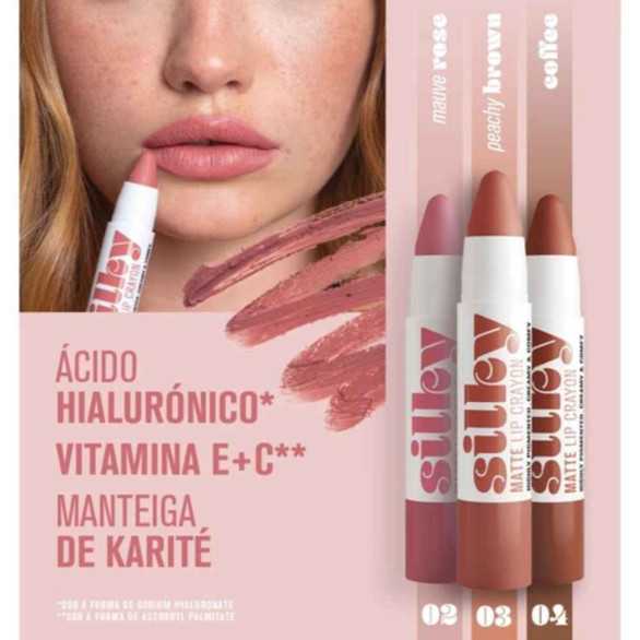 Andreia Silky Matte Lip Crayon Set kit de labios
