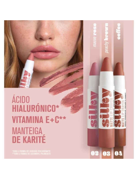 Andreia Silky Matte Lip Crayon Set kit de labios