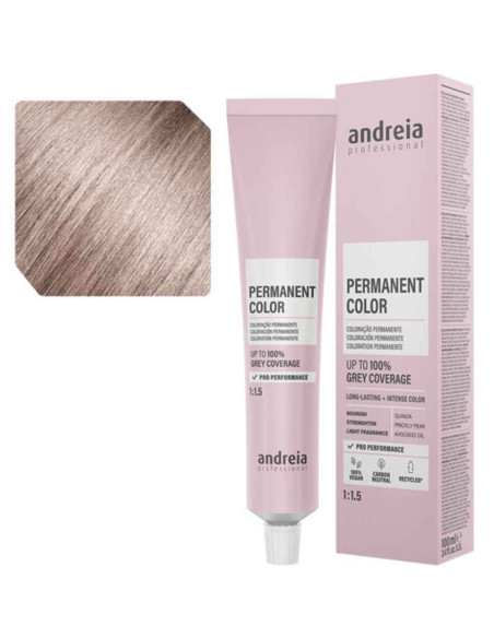 Andreia Permanent Color 10.23 rubio platino beige frío 100 ml