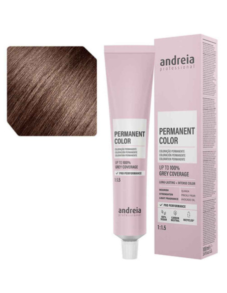 Andreia Permanent Color 5.7 castaño claro tabaco 100 ml