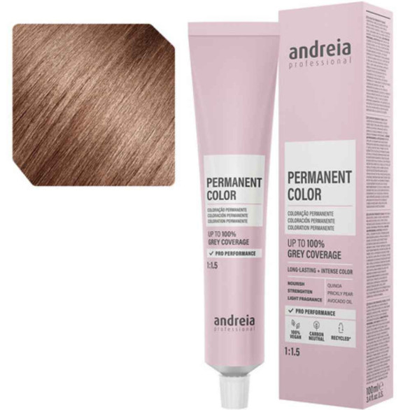 Andreia Permanent Color 7.7 rubio medio tabaco 100 ml