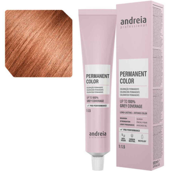 Andreia Permanent Color 8.4 rubio claro naranja 100 ml