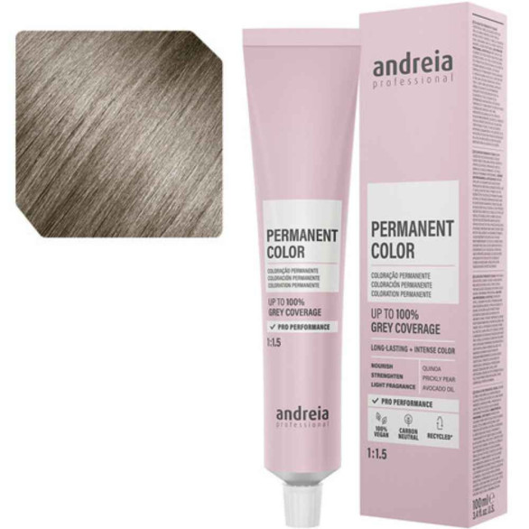Andreia Permanent Color 8.02 rubio claro natural frío 100 ml