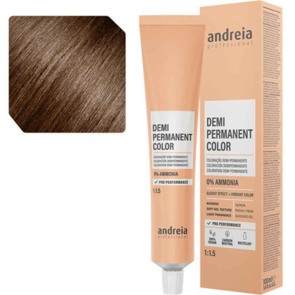 Andreia Demi Permanent Color 5.32 castaño claro cálido 100 ml