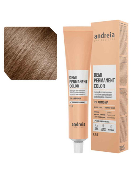 Andreia Demi Permanent Color 7.32 rubio medio beige cálido 100 ml