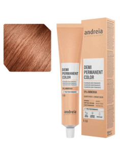 Andreia Demi Permanent Color 7.41 rubio medio naranja frío 100 ml