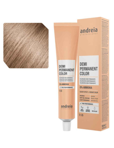 Andreia Demi Permanent Color 9.32 rubio muy claro beige cálido 100 ml