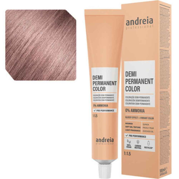 Andreia Demi Permanent Color 9.65m rubio muy claro irisado rojo 100 ml