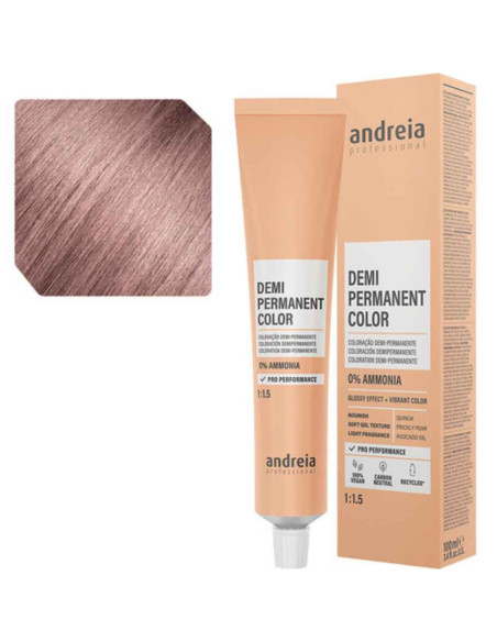 Andreia Demi Permanent Color 9.65m rubio muy claro irisado rojo 100 ml