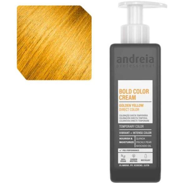 Andreia Bold Color Cream Golden Yellow amarillo dorado 200 ml