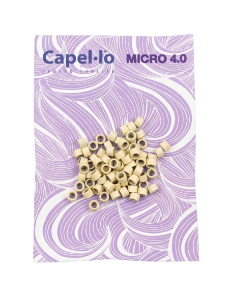 Capel-lo Micro 4.0 microcilindros rubio claro 50 unidades
