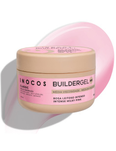 Inocos gel constructor rosa lechoso intenso viscosidad media 50 g