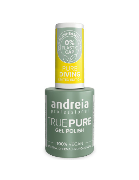Andreia True Pure Pure Diving PV3 esmalte semipermanente amarillo vibrante