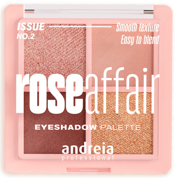 Andreia Rose Affair paleta de cuatro sombras
