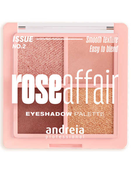 Andreia Rose Affair paleta de cuatro sombras