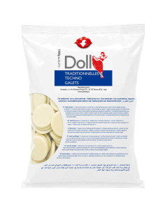 Doll cera caliente blanca en discos 1 kg