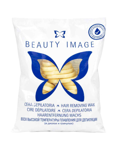 Beauty Image cera caliente de miel en discos 1 kg