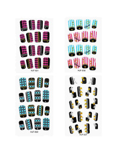 Pack de pegatinas decorativas de uñas 01