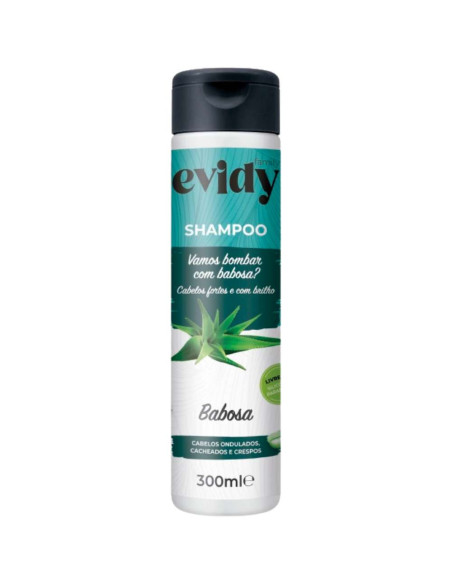Evidy Babosa champú de aloe vera 300 ml