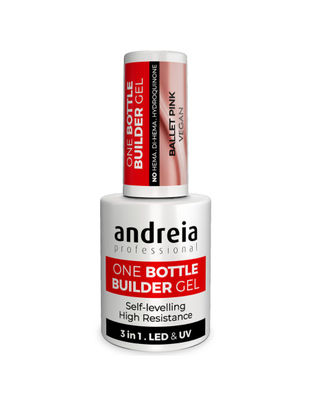 Andreia One Bottle Builder Gel 3 en 1 Ballet Pink 14 ml