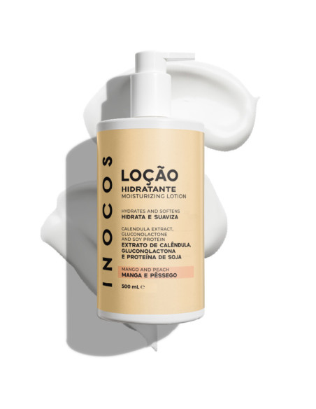 INOCOS loción hidratante mango y melocotón 500 ml