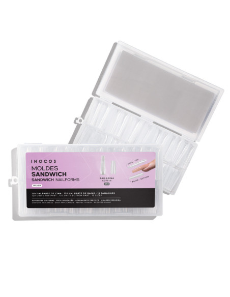 INOCOS Sandwich SF2 moldes bailarina, 120 piezas
