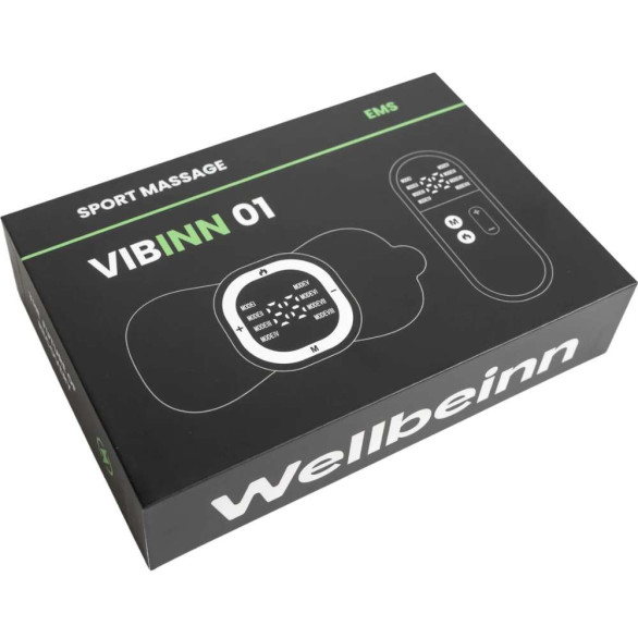Wellbeinn VIBINN 01 electroestimulación EMS con calor