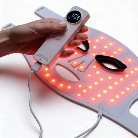 Wellbeinn Redinn Mask LED facial 633 nm y 830 nm