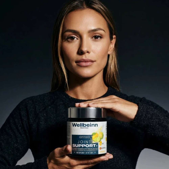 Wellbeinn Joint Support+ Fortigel y Ovomet limón 300 g