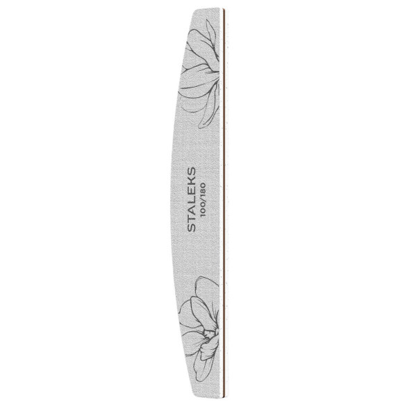 STALEKS PRO EXPERT 40 lima media luna 100/180 grit, 25 unidades