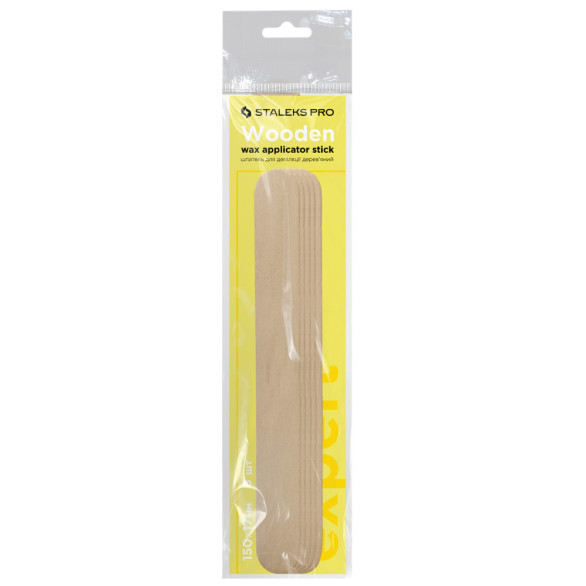 STALEKS PRO EXPERT espátulas de madera 150 × 17 mm, 5 unidades