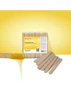 STALEKS PRO EXPERT espátulas de madera 114 × 10 mm, 100 unidades 2