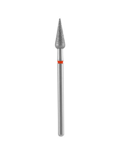 STALEKS PRO EXPERT fresa diamantada Sharp Pear pera puntiaguda roja 4 mm × 12 mm 2