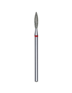 STALEKS PRO EXPERT fresa diamantada Flame llama roja 2,3 mm × 10 mm 2