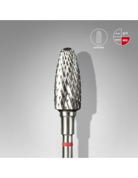 STALEKS PRO EXPERT fresa carburo Corn maíz roja 5 × 13 mm