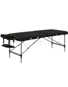 Weelko NOMAD ONE camilla plegable aluminio negro