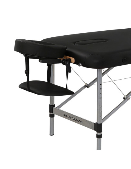 Weelko NOMAD ONE camilla plegable aluminio negro
