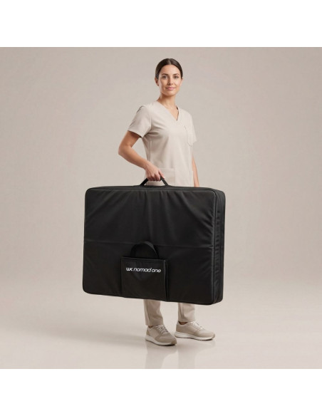 Weelko NOMAD ONE camilla plegable aluminio negro