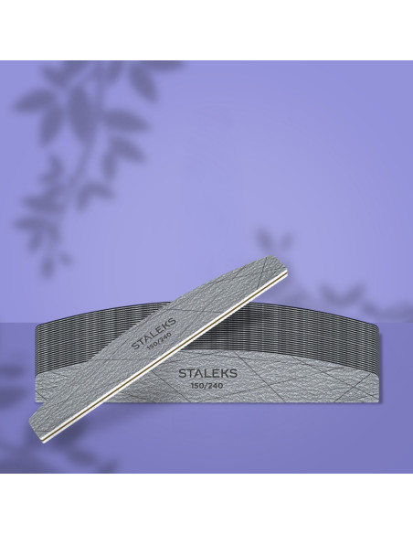 STALEKS PRO SMART 40 lima media luna 150/240 grit, 25 unidades