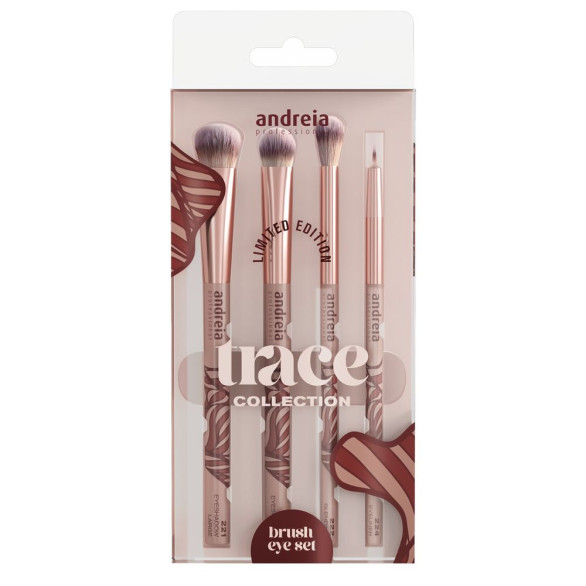 Andreia TRACE COLLECTION set 4 pinceles ojos