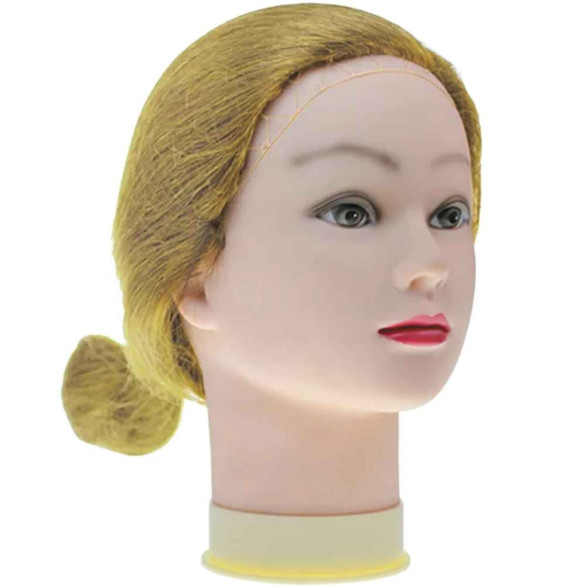 Redecillas invisibles rubias para cabello, 12 unidades