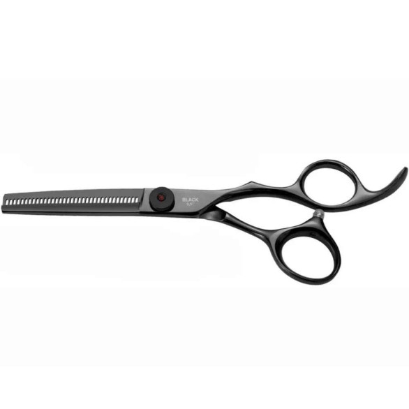 Ricki Parodi Black Titanium tijeras de entresacar 5,5 pulgadas