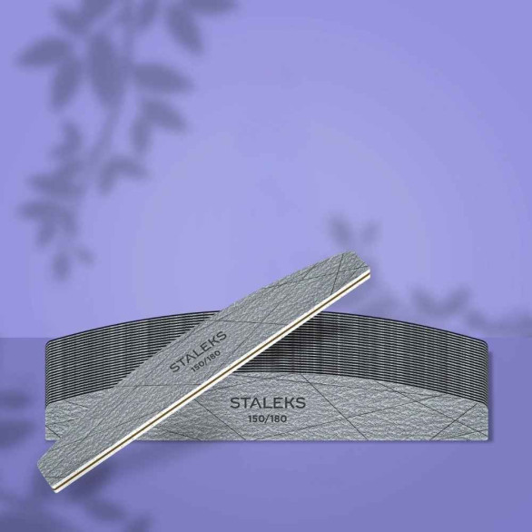 STALEKS PRO SMART 40 lima media luna 150/180 grit, 25 unidades