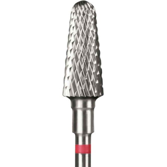 STALEKS PRO EXPERT fresa carburo Frustum roja 6 × 14 mm