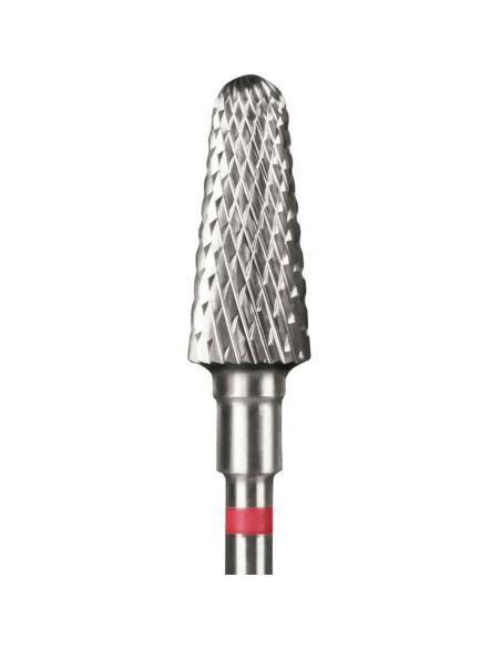 STALEKS PRO EXPERT fresa carburo Frustum roja 6 × 14 mm