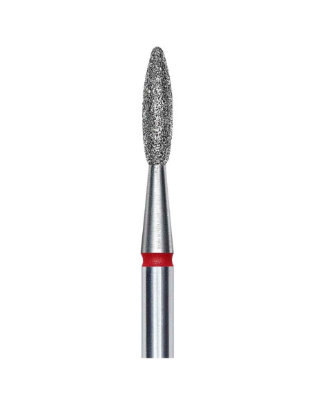 STALEKS PRO EXPERT fresa diamantada Flame llama roja 2,1 mm × 8 mm