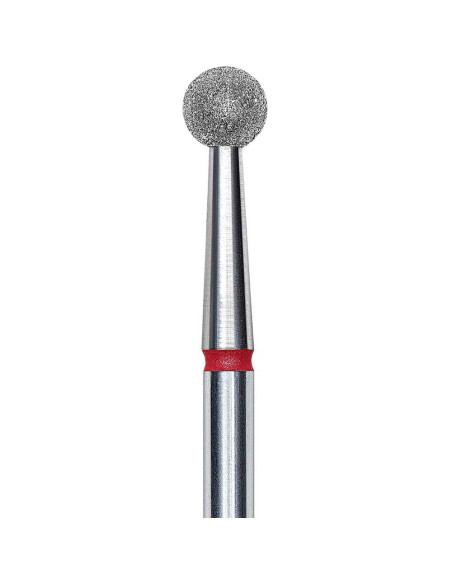 STALEKS PRO EXPERT fresa diamantada Ball esférica roja 4 mm